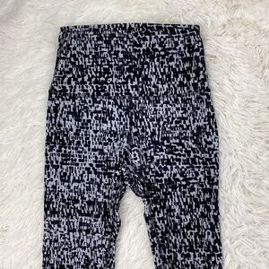 Lululemon Align Pant II 25" Urban Block Ice Grey Black